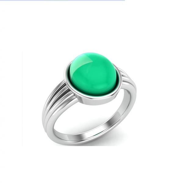 Silver Ring amazonite Paola